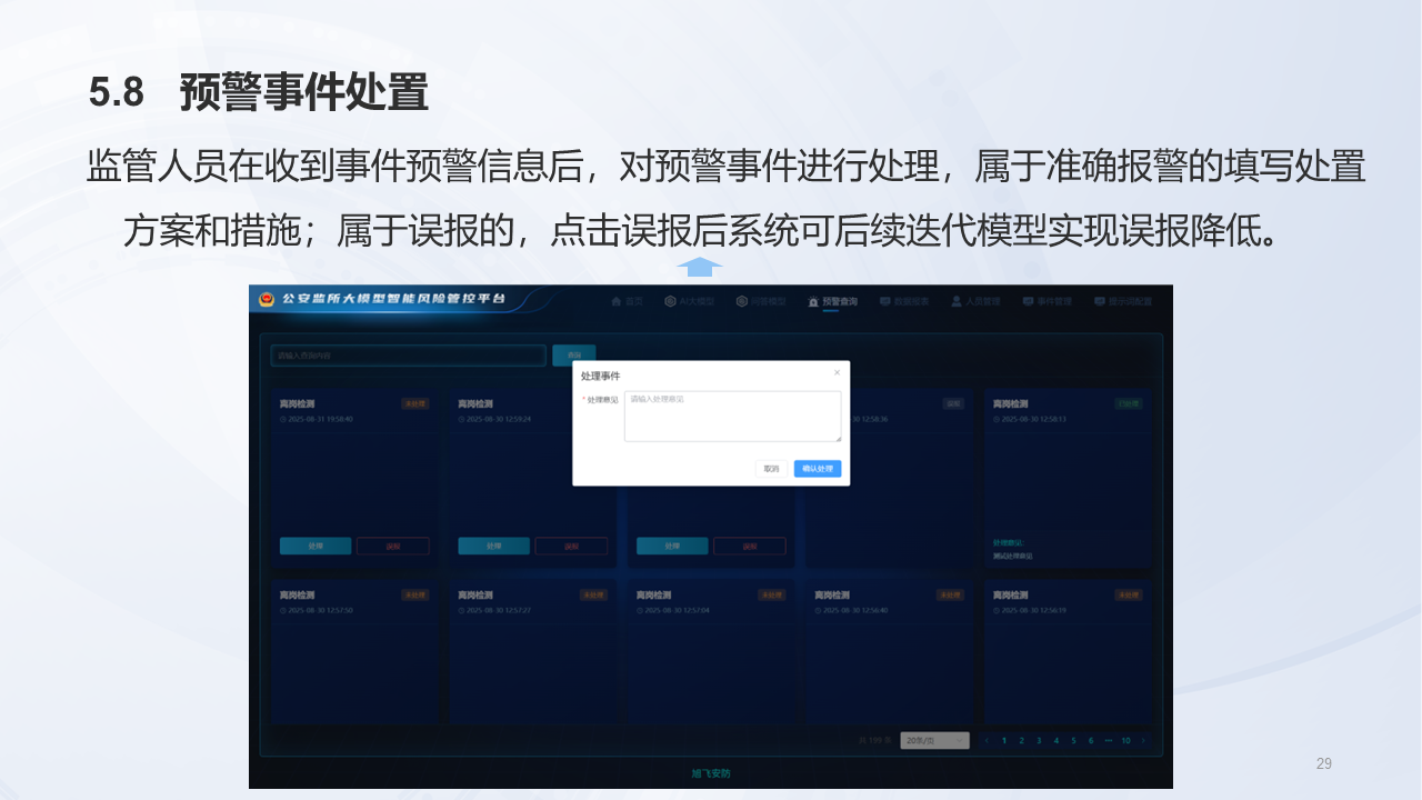 江苏掌汇网络科技有限公司监所AI大模型风险管控系统